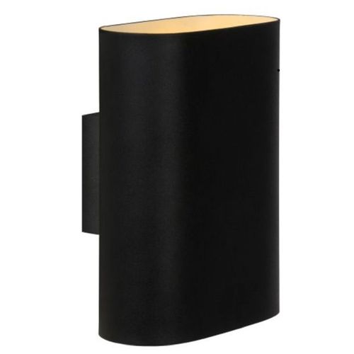 Applique En Aluminium H20cm Noir
