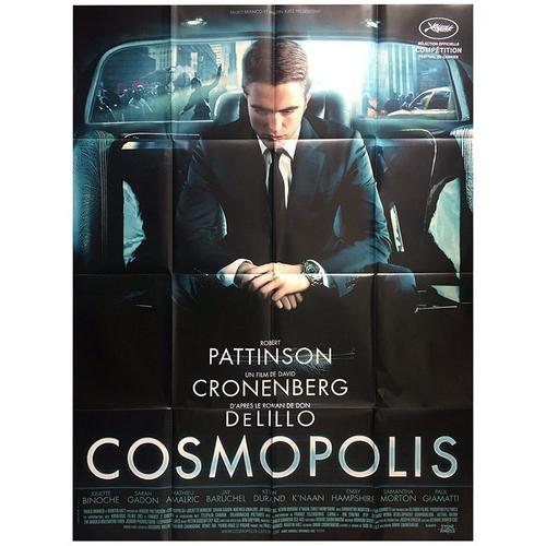 Cosmopolis - Véritable Affiche De Cinéma - Format 120x160 Cm - De David Cronenberg Avec Robert Pattinson, Juliette Binoche, Paul Giamatti, Mathieu Amalric, Samantha Morton, Kevin Durand - 2012 #