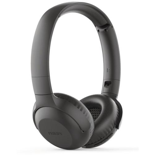 Philips UpBeat TAUH202BK - Écouteurs avec micro - sur-oreille - Bluetooth - sans fil - noir