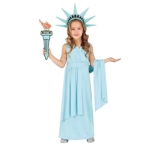 Déguisement Statue De La Liberté États-Unis Fille