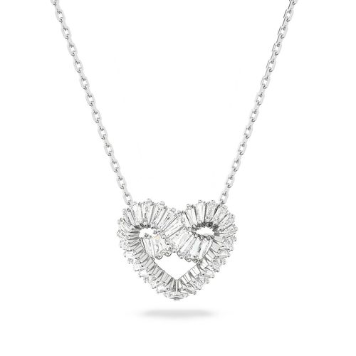 Collier Swarovski Matrix Blanc