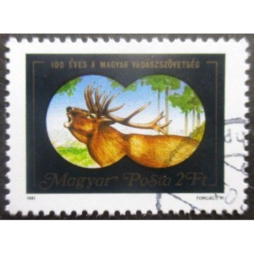 Hongrie N°2760 Association Des Chasseurs Oblitéré