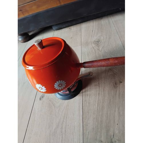 Service Fondue Vintage Années 70 Intact.