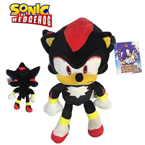 Sonic - Jouet En Peluche Shadow The Hedgehog 11'80 / 30cm Couleur Noire Super Qualité Douce