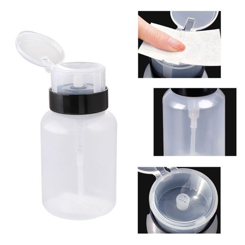 Distributeur Transparent De Pompe À Pression 667d, Flacon De 200ml Pour Vernis À Ongles 