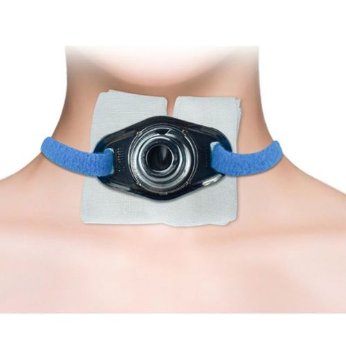 1 Médical Confortable Trachéale Ultra-Doux Fixation Tube De Trachéotomie Sangle Ceinture Médicale Trachéotomie Gaze Oesophago-Trachéale 