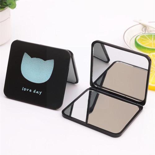 Miroir De Maquillage De Poche Pliable, 1 Miroir Cosmétique Compact