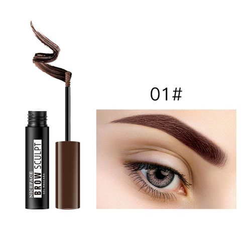 Crème Mascara Imperméable Pour Sourcils, 4 Couleurs, Longue Tenue, Pinceau Cosmétique, Gel, Ombre À Paupières, Maquillage, Beauté, Teinture, C7y9 