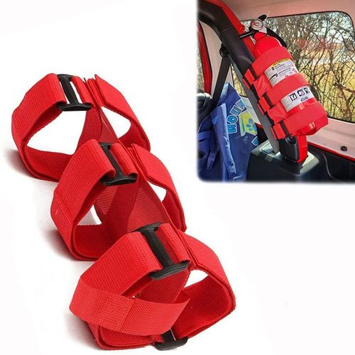 Barre De Support De Rouleau D'extincteur De Voiture, Barre De Support De Ceinture Automatique Réglable Pour Jeep Wrangler Jk Jku Jl Tj Cj