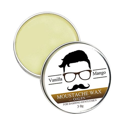 Cire À Barbe Pour Hommes, Moustache Attractive, Nourrissante, Soins Pour La Barbe, Améliore Le Désordre, Réduit La Croissance Des Cheveux, Boucles 