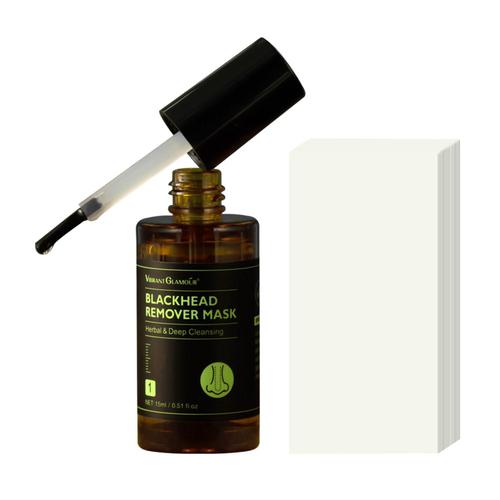 Masque Anti-Points Noirs 15ml Exfoliant Pour Le Nez Les Joues Le Menton Sérum D'acné Soin Purifiant Contre L'acné Pour Hommes Et Femmes Nettoyage En Profondeur 