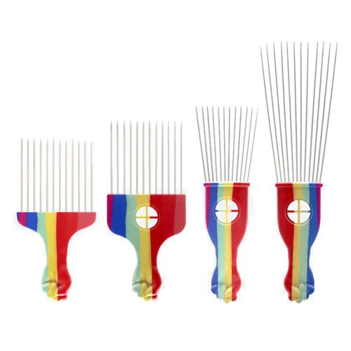 Outil De Coiffure Afro, Brosse, Peigne, Pour Perruque Tressée, Cheveux Lisses, Tête D'huile, Pour Usage Domestique, Nouveauté 