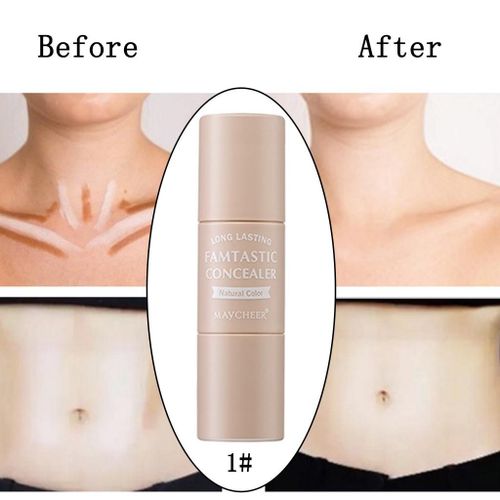 Stylo De Fond De Teint Crème, Bâton De Maquillage Imperméable Texture Légère Longue Durée 