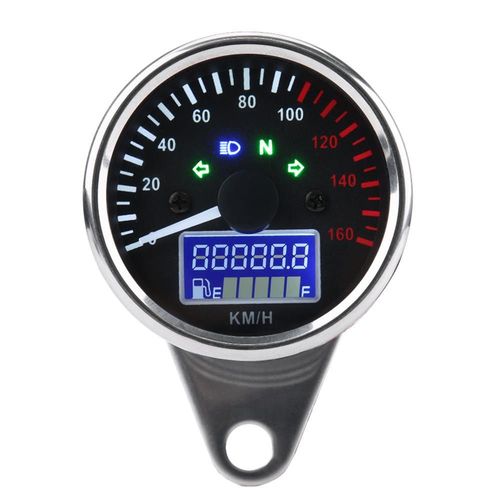 Panneau De Moto Universel 0   160 Km/H, Écran Lcd Led, Tachymètre Numérique, Anti-Éblouissement, Accessoires De Remplacement Modifiés