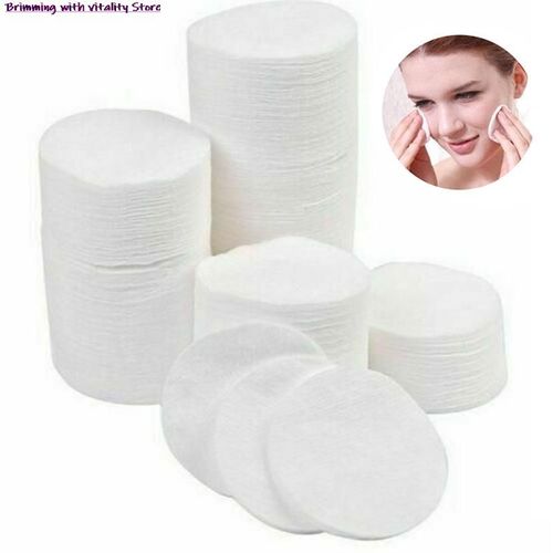 Tampons De Coton Ronds 100 Coton, 100% Pièces, Démaquillant Simplement Doux Pour Vernis À Ongles 