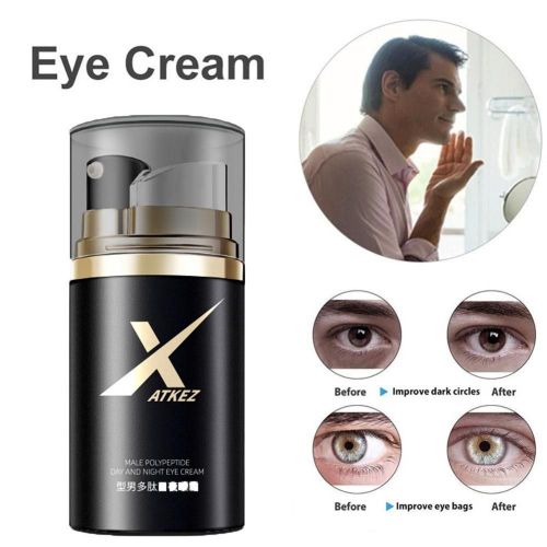 Crème Pour Les Yeux De Jour Et De Nuit En Polypeptide Pour Homme, Crème Hydratante, Cercles Foncés, Fins, Soins De Ligne, Élimination Des Poches, Anti-Boursouflure, K2p6 