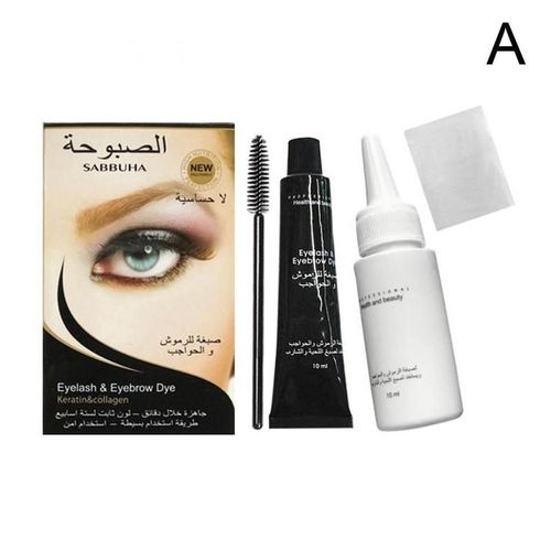 Kit De Teinture Pour Les Cils Et Les Sourcils, Gel, Brosse, Cosmétique, Crème, Mascara, Ensemble Permanent, Brosse, Peigne, Étanche 