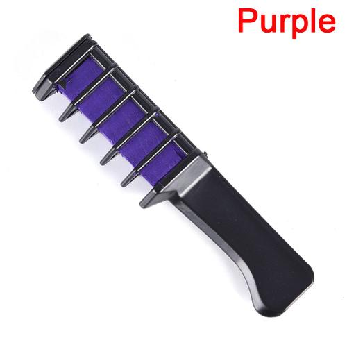 Brosse De Teinture Capillaire Temporaire, 5 Couleurs, Soins Pour Cheveux, Peigne Semi-Permanent, Poudre De Craie Multicolore Avec Peigne, Nouvelle Collection 