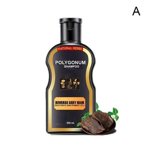 Shampooing Réparateur Pour Cheveux Noirs, Nourrissant, Anti-Perte De Cheveux, Herbes, Élimination Du Cuir Chevelu, Antipellicules, Naturel, Apaise, 200ml, M7b5 