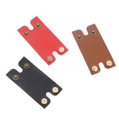 Housse de protection pour rasoir de sécurité, housse de protection pour tête de rasoir, housse de protection en cuir, rasage pour hommes, cadeau pour hommes, 3 couleurs, 1 pièce