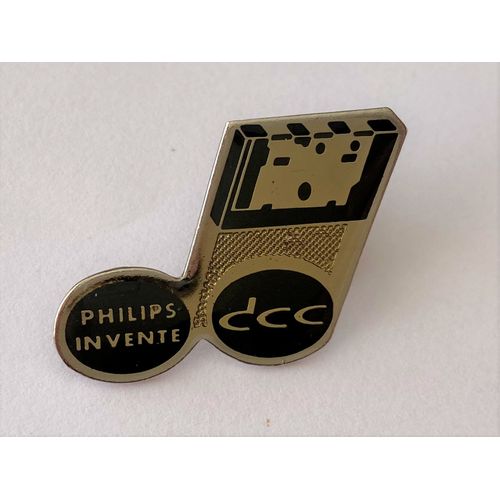 Pins Philips Invente Dcc / Signé Imi Paris