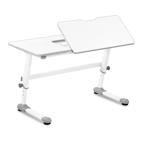 Bureau Enfant Réglable - 120 X 66 Cm - Inclinaison : 0 - 50° - Hauteur : 600 - 760 Mm Helloshop26 14_0005976