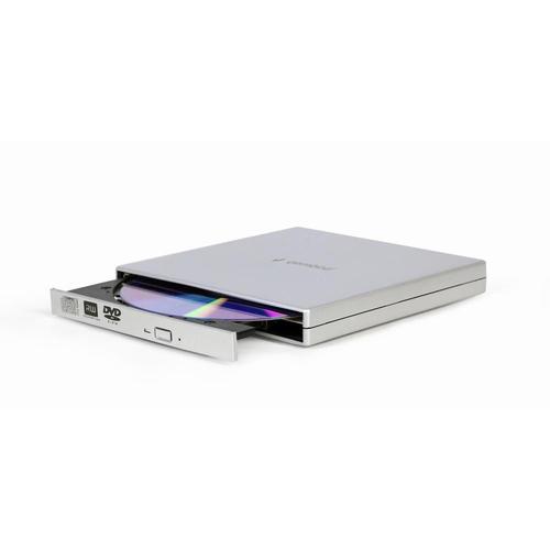 Gembird Dvd-Usb-02-Sv Lecteur Cd / Dvd Externe, Enregistreur Dvd ± Rw, Couleur Silver.