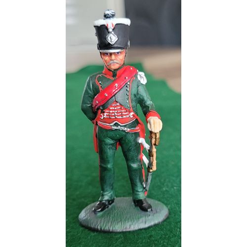 Soldat De Plomb Officier Subalterne 1er Chasseurs 1806