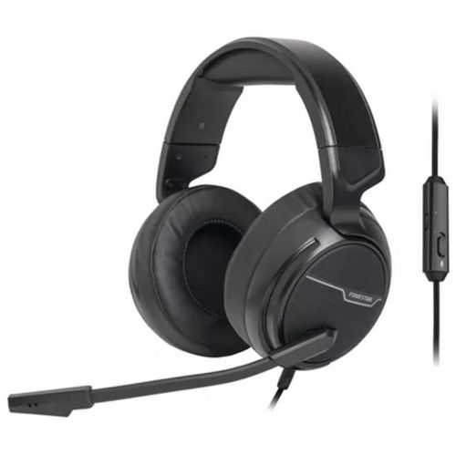Casque Fonestar win - microphone - jack 3,5 mm - 20 - 20 000 hz - câble de contrôle du volume - 2 m - gaming