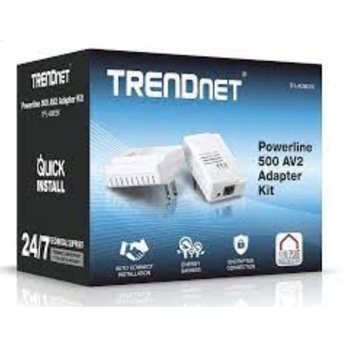 Kit de 2 CPL 500Mbps - TPL-408E2K Trendnet