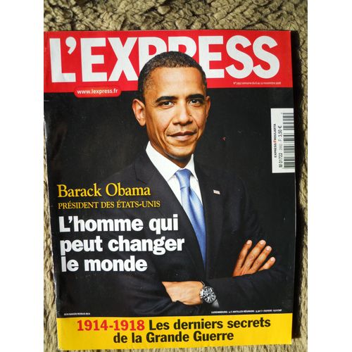 L'express N° 2992 Du 6 Novembre 2008 Barack Obama