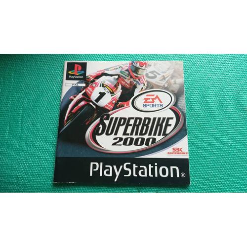 Superbike 2000 Notice Manuel Ps1 Playstation 1