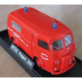 Peugeot D4a Pompiers - 1/43 Ème-Solido