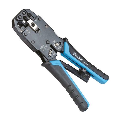 Sertisseuse pour connecteurs RJ11 RJ12 RJ22 et RJ45 CP376KX Proskit