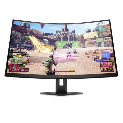 HP OMEN 27c 68,6 cm (27") 2560 x 1440 pixels Quad HD Noir, Moniteur gaming