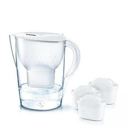 Brita - Marella Cool Starter Set White With Memo Inkl. 3 Maxtra+ Filt