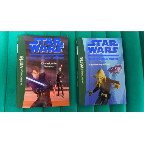 Star Wars The Clone Wars, Numéros 16 Et 17, L'invasion De Kamino Et La Guerre Aquatique, La Bibliothèque Verte