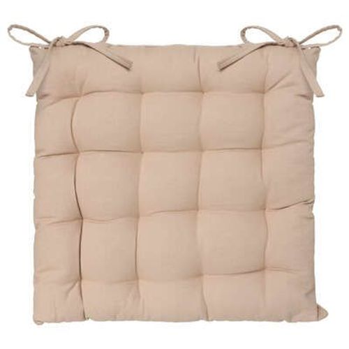 Galette De Chaise En Coton 38x38 Cm