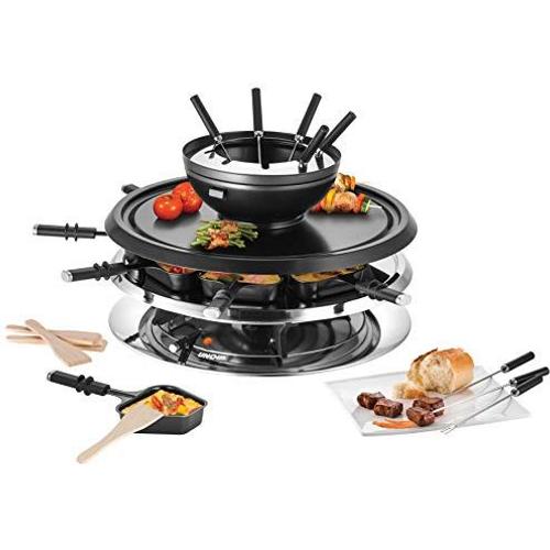 Unol Raclette Multi 4-in-1 48726 Sr/bk | 1.300w