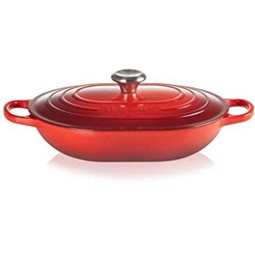 Cocotte Ovale Le Creuset Oblongue Cerise 31 Cm