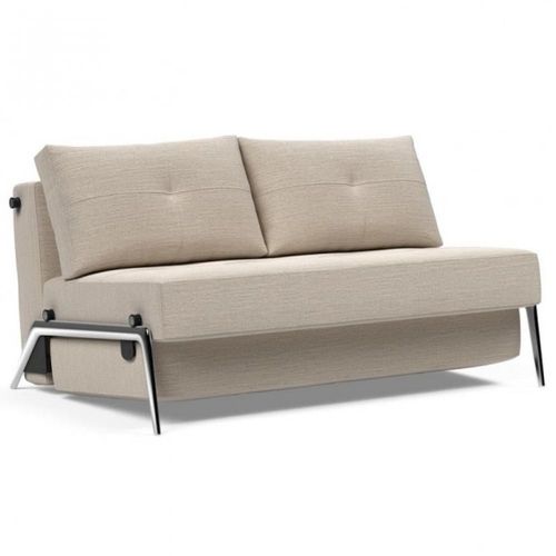 Innovation Living Canapé Design Cubed 02 Alu Convertible 200*140 Cm Tissu Gris Sable Blida