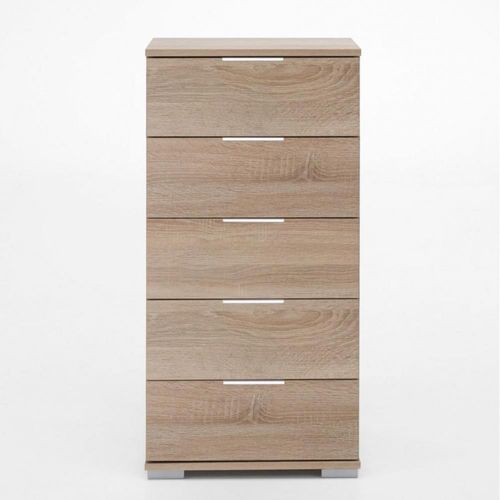 Commode Ensse 5 Tiroirs Chêne