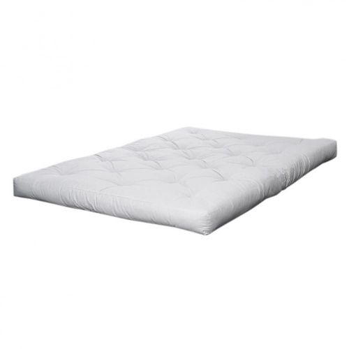 Matelas Double Latex Futon Couleur Naturel Couchage 160 X 200 Cm