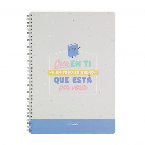 Notebook - Croyez En Vous Et En Toutes Les Bonnes Choses À Venir Mr Wonderful Woa11050es