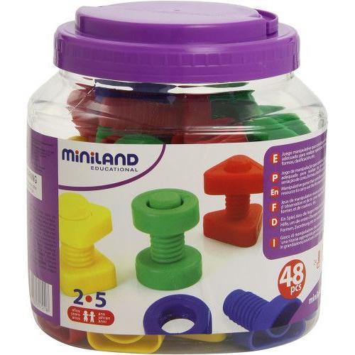 Miniland- Jouet 50 31721 Multicolore