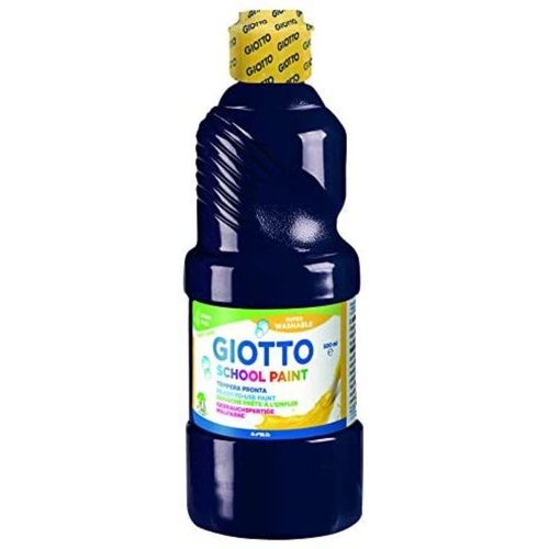 Flacon 500ml Tempera Lavable Noir Giotto F535324