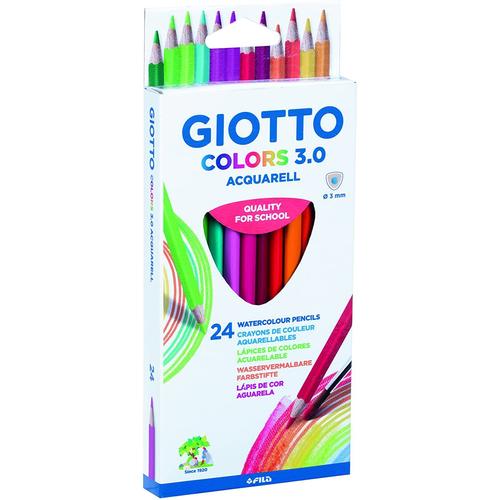 Etui 24 Crayons Giotto Couleurs 3.0 F276700