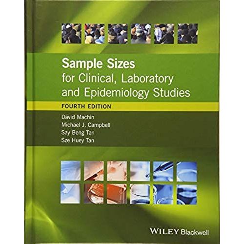 Sample Sizes For Clinical, Laboratory And Epidemiology Studies