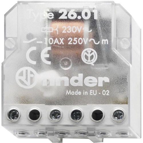 FINDER 26.01 Télécommande 230Vac 1Cto NA 10Amp