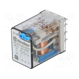 55.33.9.024 Relais Finder 24vdc 3ctos. 10amp/250vac 55.33.9.024.0010